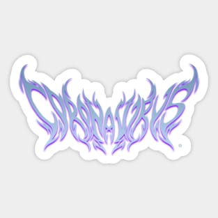 COVID tour /purple_ Sticker